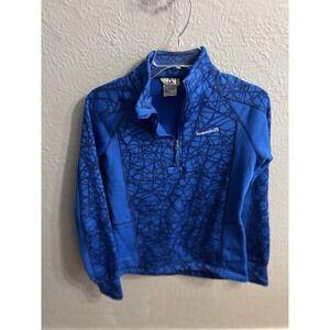 Avalanche‎ Sweatshirt Womens Size Medium Blue 1/4 ZipPullover